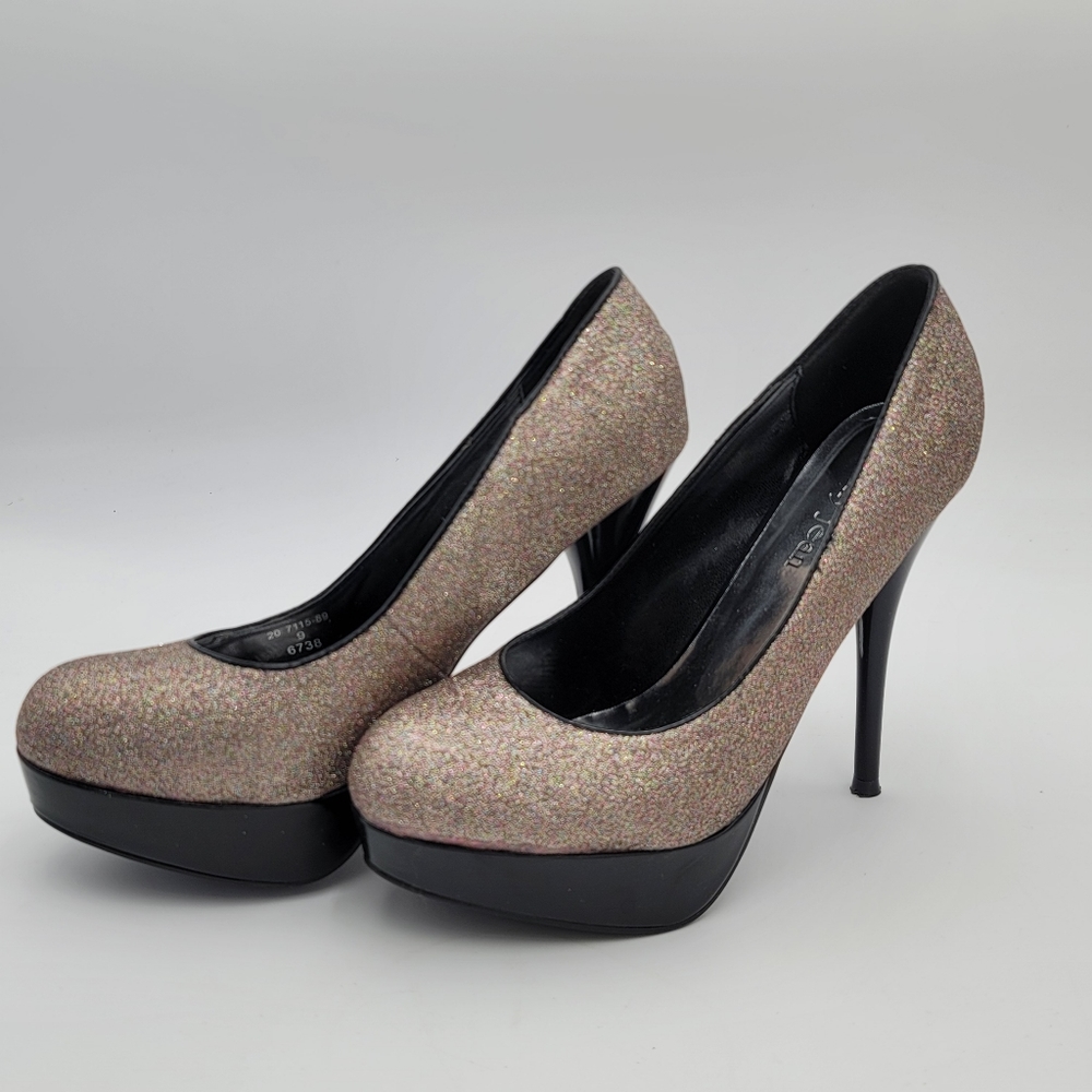 Glitter Cathy jean heels